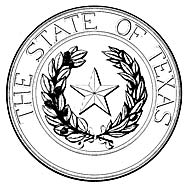 The Texas StateSeal painted by Henry W. Schlattner